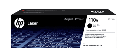 HP 110A Black Laser Toner Cartridge - (W1112A)