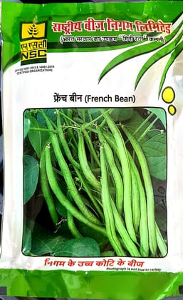 NSC French Bean Seeds, Variety - Contender, Premium Quality for Garden