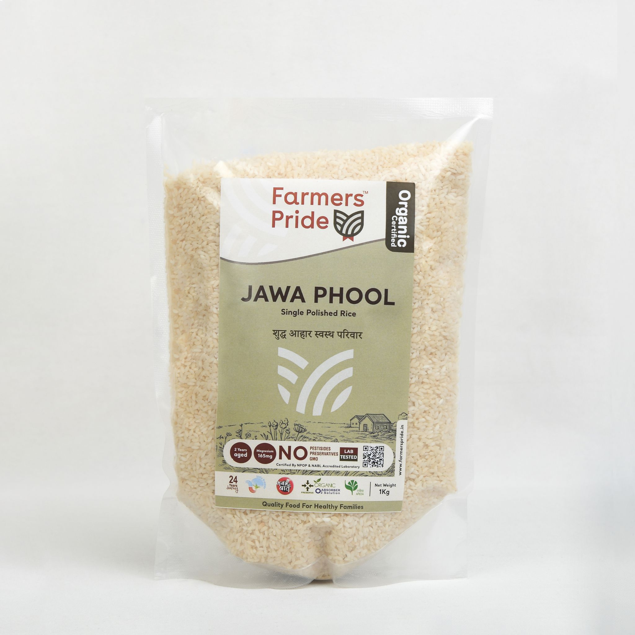 Organic Jawa Phool Rice