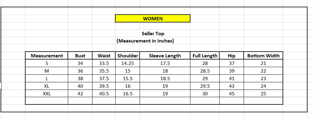 Size Guide