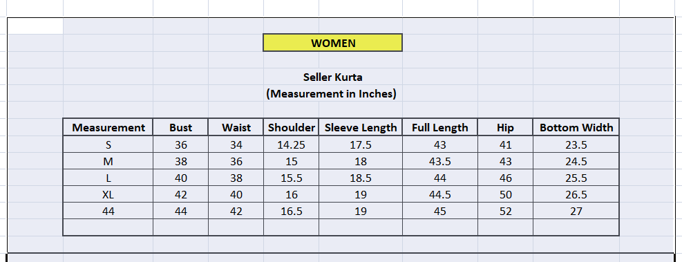 Size Guide