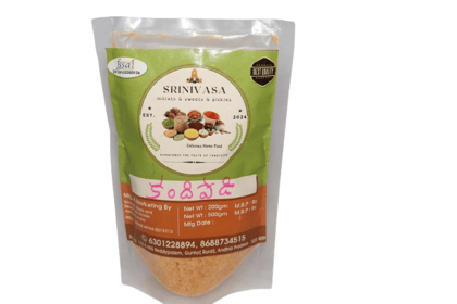 SRINIVASA Kandi Podi - Authentic South Indian Spice Blend