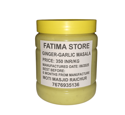 Fatima Store Ginger-Garlic Paste