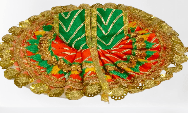 Exquisite Laddu Gopal Poshak - Handcrafted Deity Dress