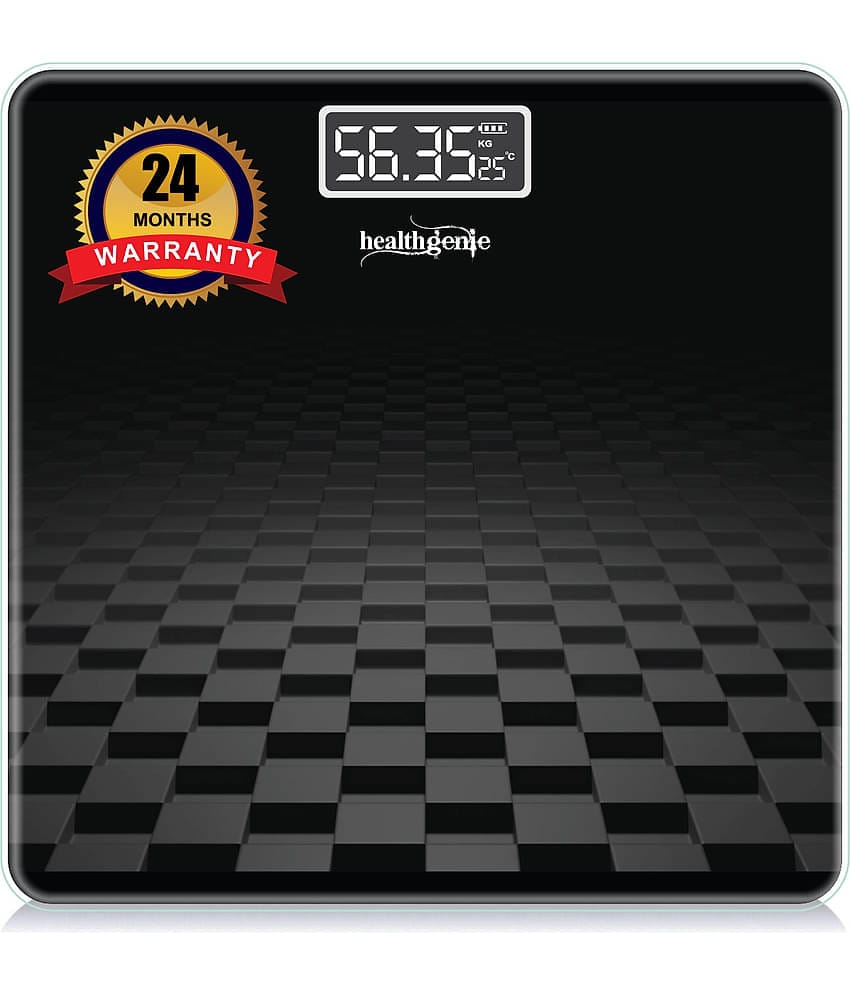 Healthgenie Digital Weight Machine Scale LCD Display Weighing Capacity 180Kg