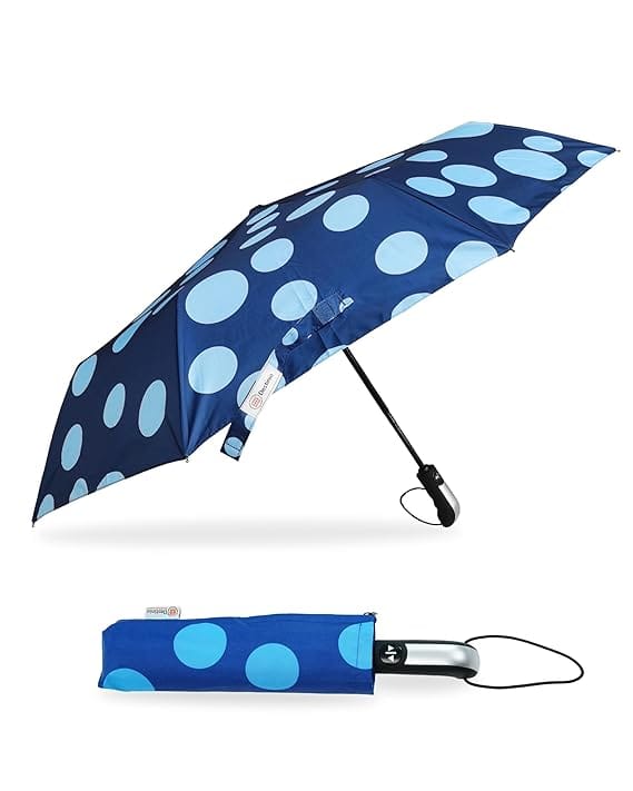 Umbrella for Women -3 Fold, UV Coated, Auto Open Close- Printed Design Umberallas for Ladies, Girls and Men