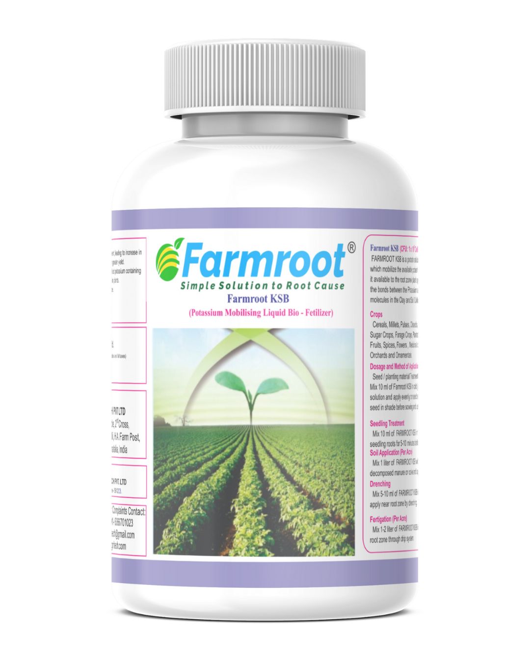 FARM KSB  (Potassium Solubilizing Bacteria) (1*10 Ltr)