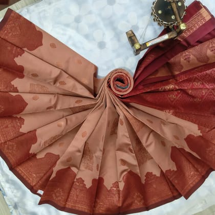 Kubera Silk Cottton Saree with Blouse