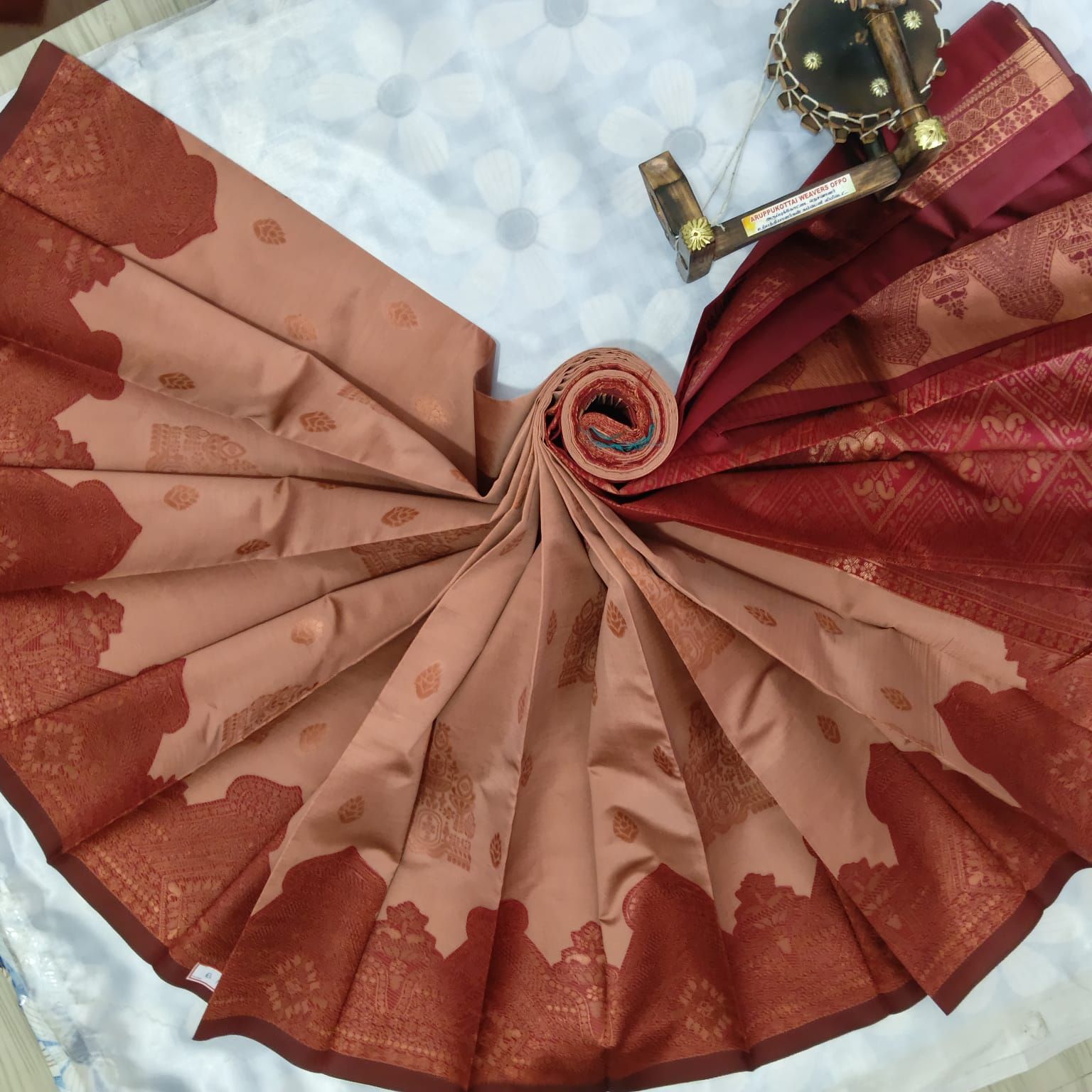 Kubera Silk Cottton Saree&nbsp;with Blouse