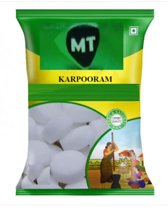 M T Premium KARPOORAM - Pure & Natural Camphor 1000gms