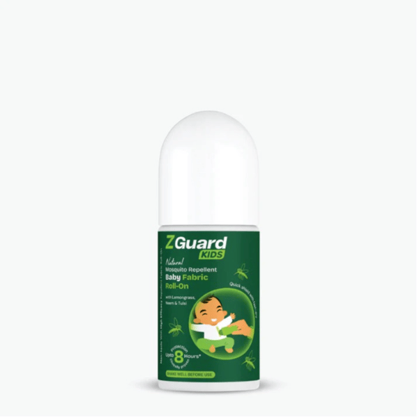 Natural Mosquito Repellent Roll-On for Kids & Babies | 50ml | Fabric Roll-On for Fast Protection Against Mosquito Bites | Clinically Proven DEET-free | Paediatrician & Dermatologically Tested