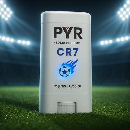 PYR CR7 Solid Perfume 15g | Bold & Energetic Fragrance | Long-Lasting PYR CR7 Solid Perfume 15g | Bold & Energetic Fragrance | Long-Lasting
