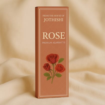 Rose Premium Agarbattis | From The House Of Jothishi
