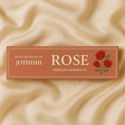 Rose Premium Agarbattis | From The House Of Jothishi