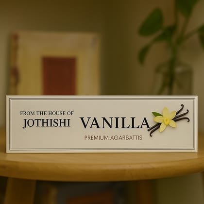 Vanilla Premium Agarbatti | From The House Of Jothishi