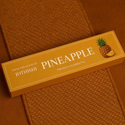 Pineapple Premium Agarbatti | From The House Of Jothishi Pineapple Premium Agarbatti | From The House Of Jothishi
