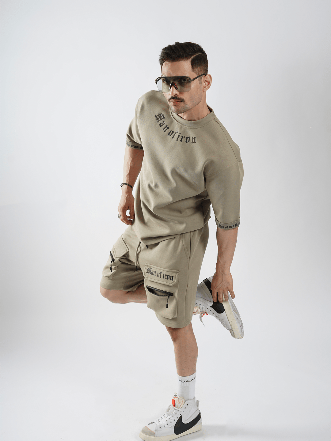 MAN OF IRON™ Tactical Co-Ord Set-S / Green / Man Of Iron Co-ord Set