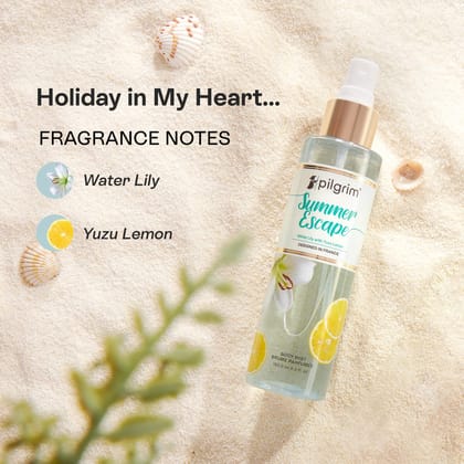 Pilgrim – Summer Escape Body Mist Brume Parfumee (150 ML)