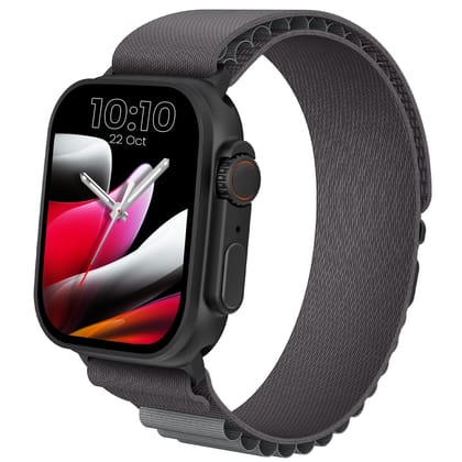 CELLECOR M4 Rush 1.91" HD Display | 600 NITS | AOD | BT-Calling | AI Voice | IP67 | Rotating Crown | SmartWatch (Garnish Black Green)