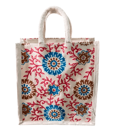 Floral Printed Tote Bag - Stylish & Eco-Friendly