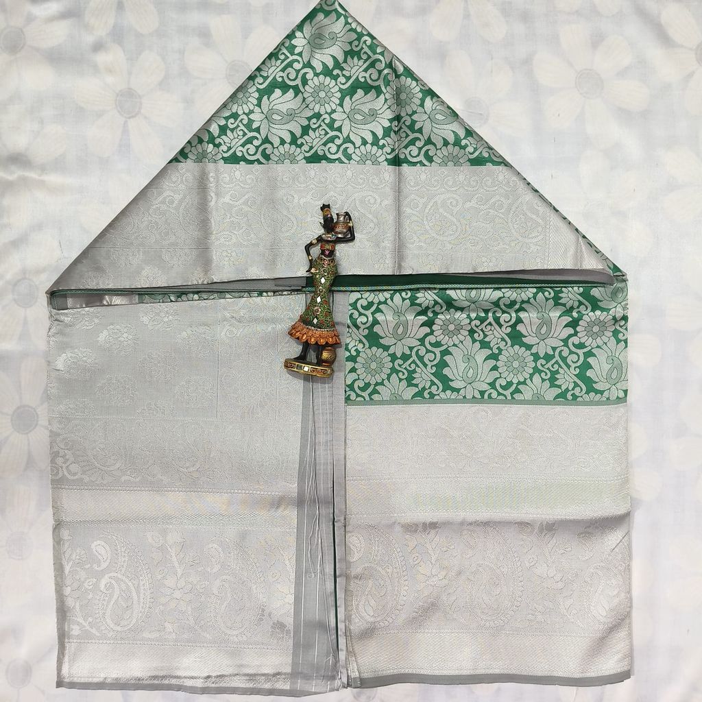 Tissue Silk Cotton Saree with Blouse