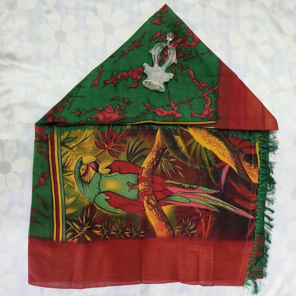 Silk Cotton Saree with Blouse