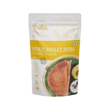Prollets Multi Millet Dosa Instant Premix (200g) | 7-Millet Blend | Healthy Breakfast