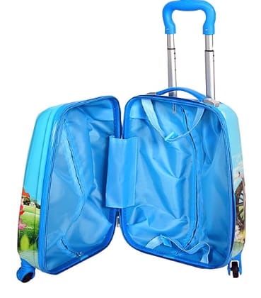 Kids' Rolling Luggage with Guitar Rockstar Design