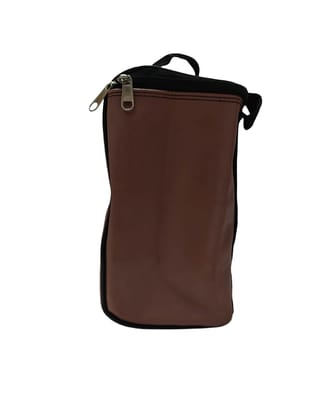 Brown Leatherette Travel Bag - Stylish & Durable