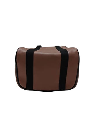 Brown Leatherette Travel Bag - Stylish & Durable