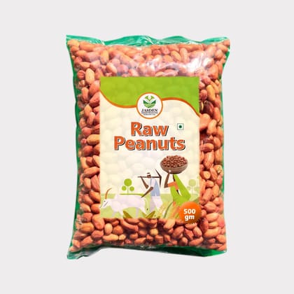 Raw Peanuts (500 gm)