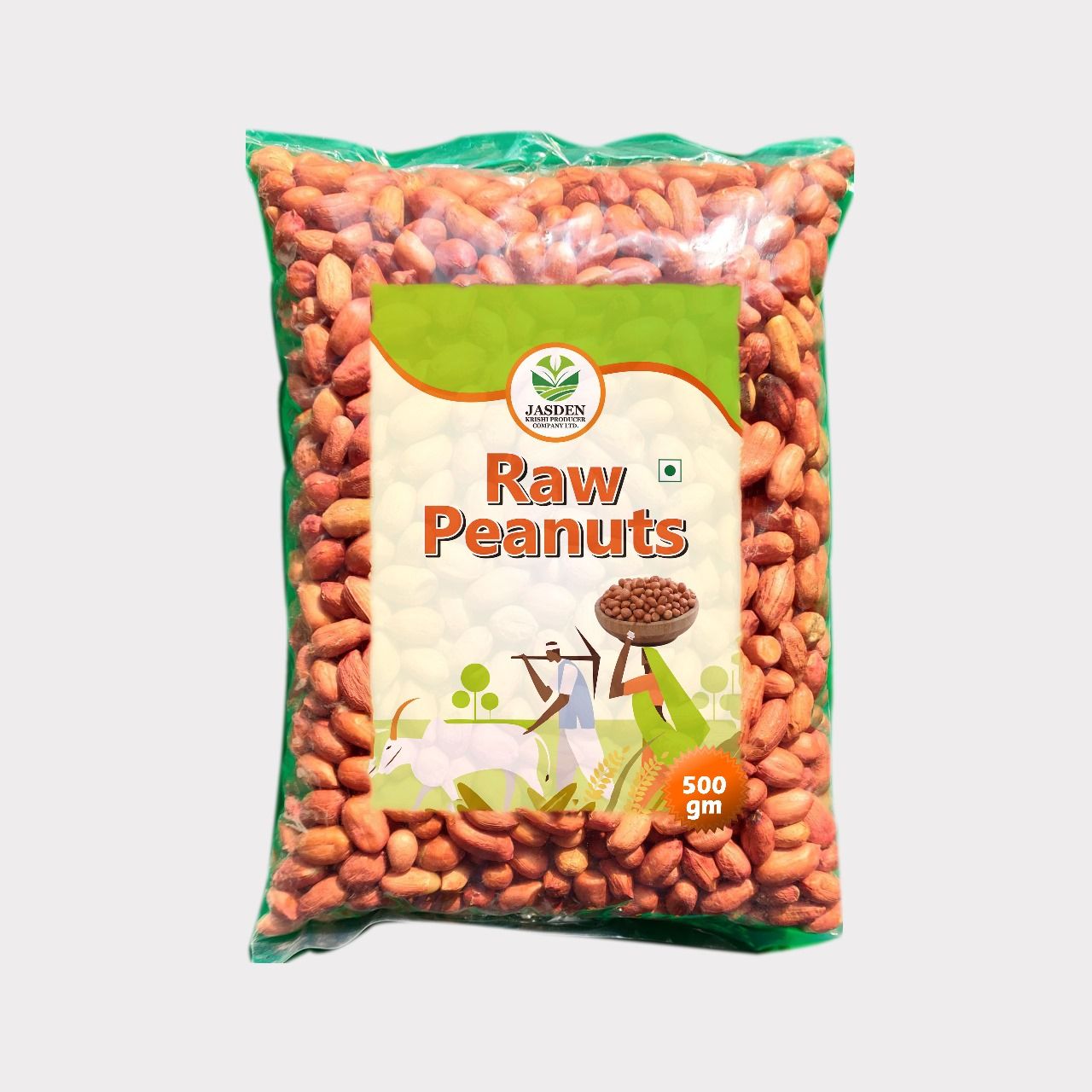 Raw Peanuts (500 gm)