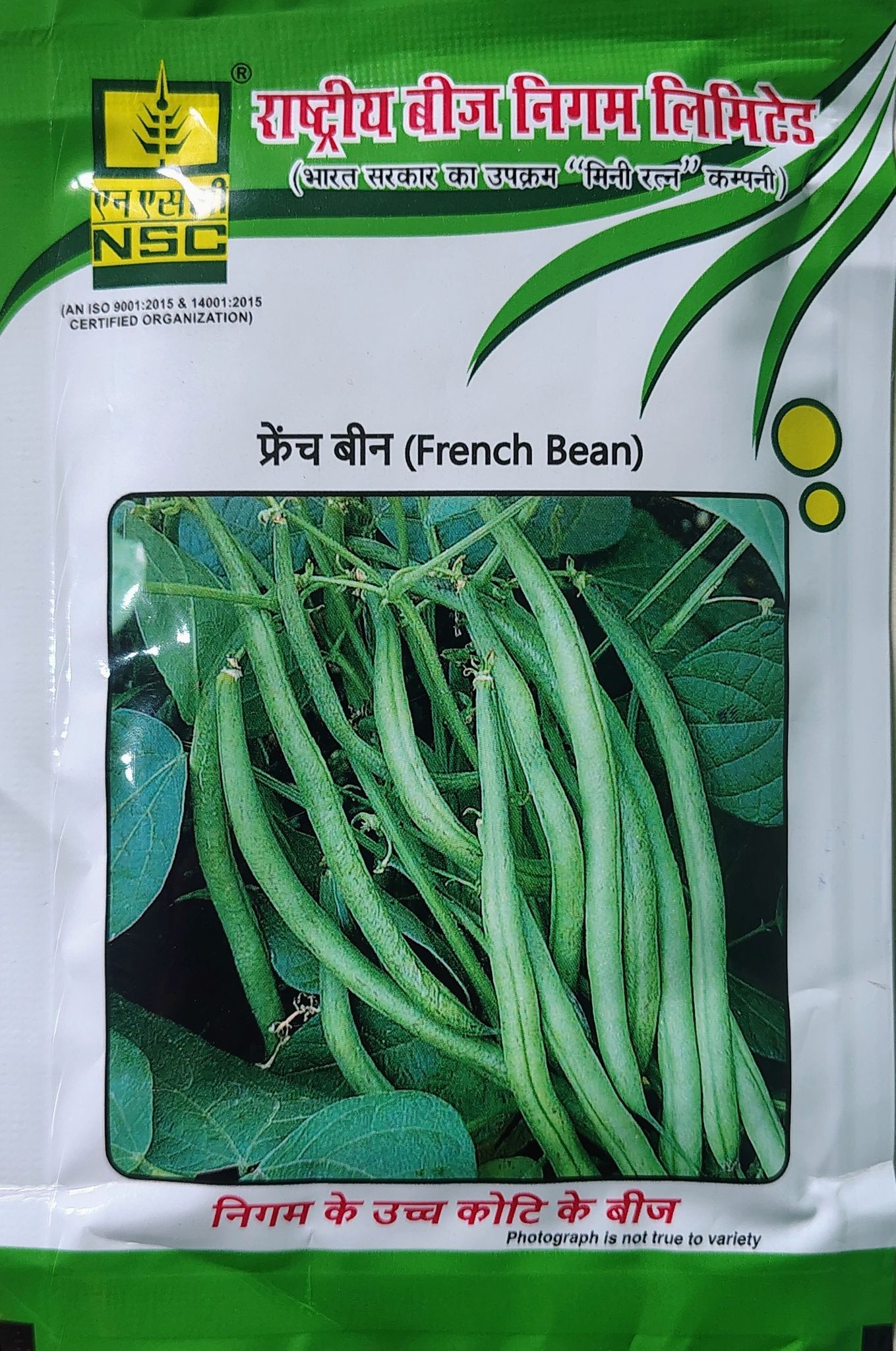 French beans - Contender : 100 gms