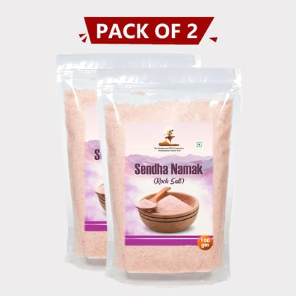 Sendha Namak (100 gm) pack of 2