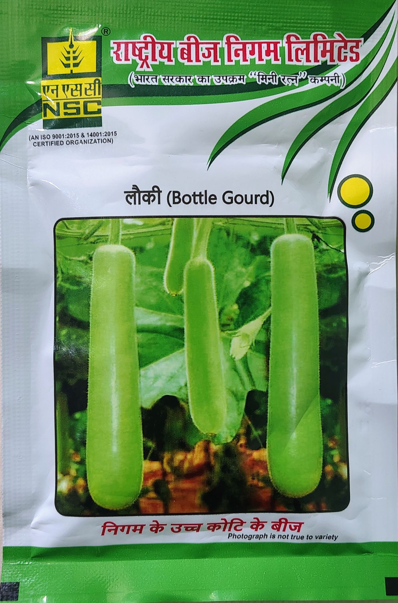 NSC Hybrid Bottlegourd- PH 3: 25 gms
