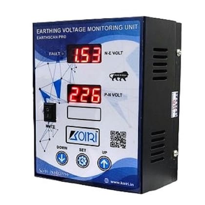 Koiri Make Earthing Voltage Monitoring Unit ( EARTHSCAN PRO Series )