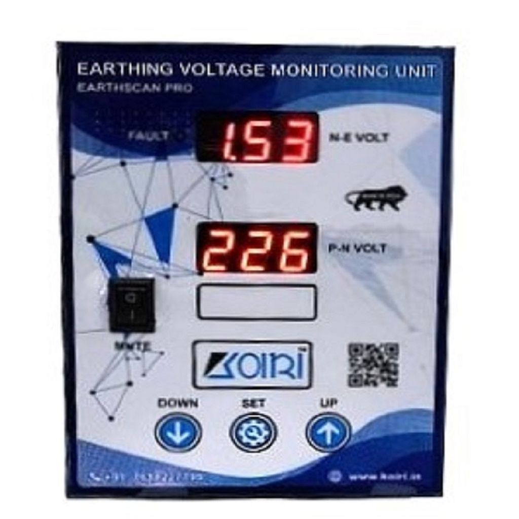 Koiri Make Earthing Voltage Monitoring Unit ( EARTHSCAN PRO Series )