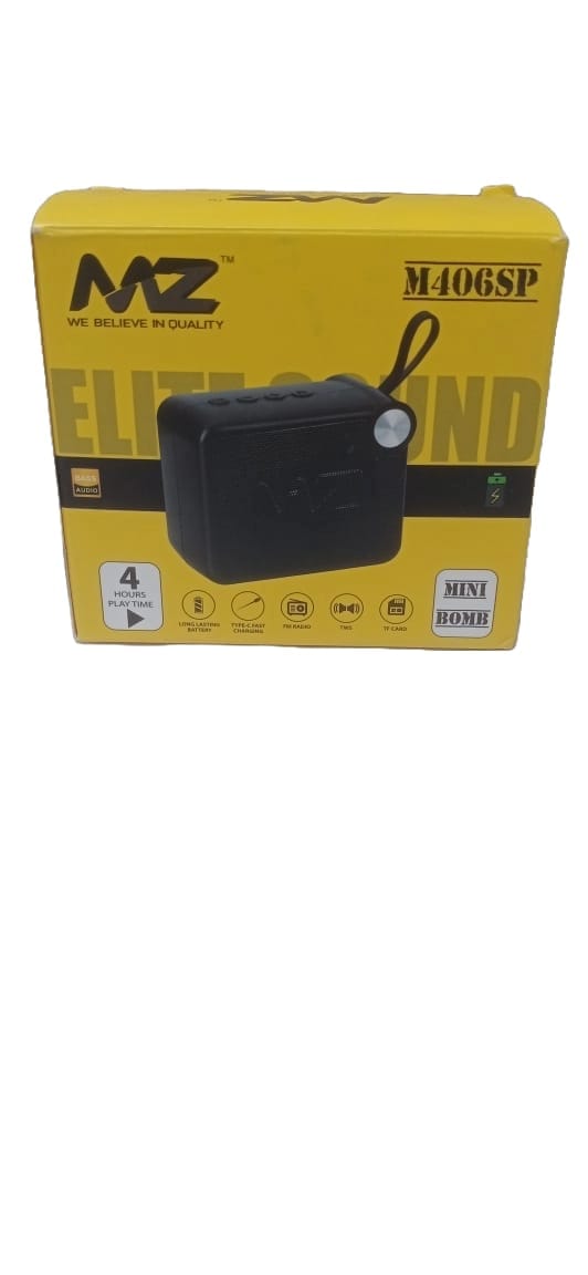 MZ M406SP Mini Bomb Portable Bluetooth Speaker
