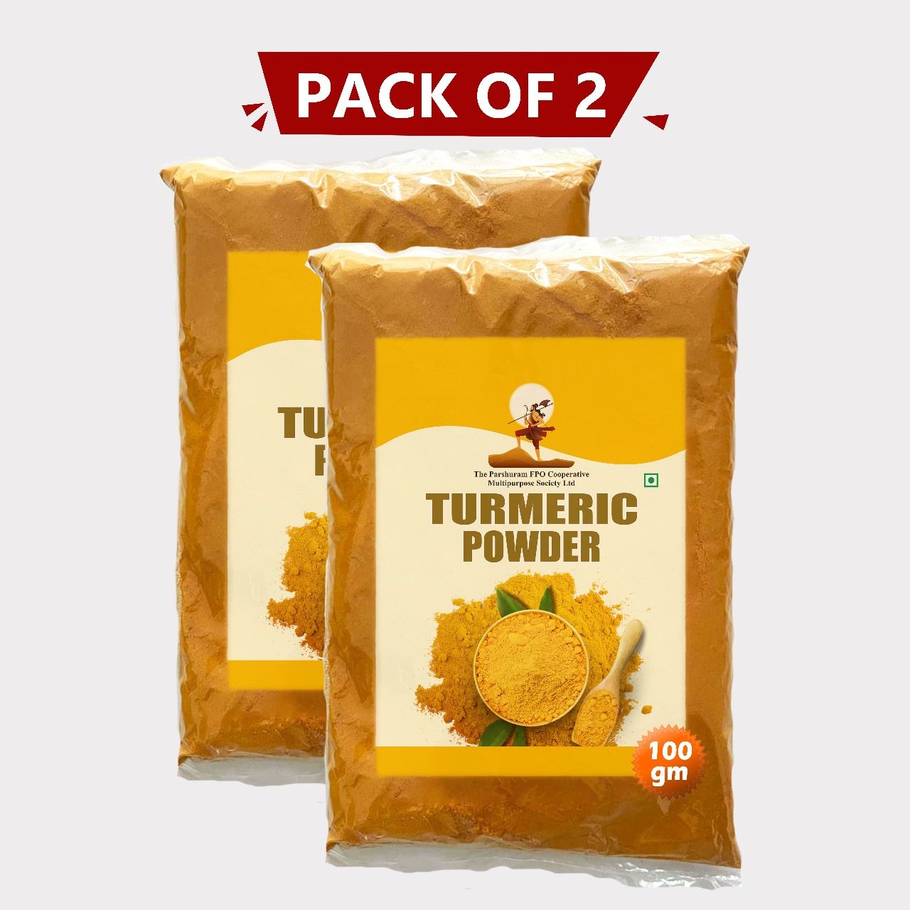 Haldi powder (100 gm) pack of 2