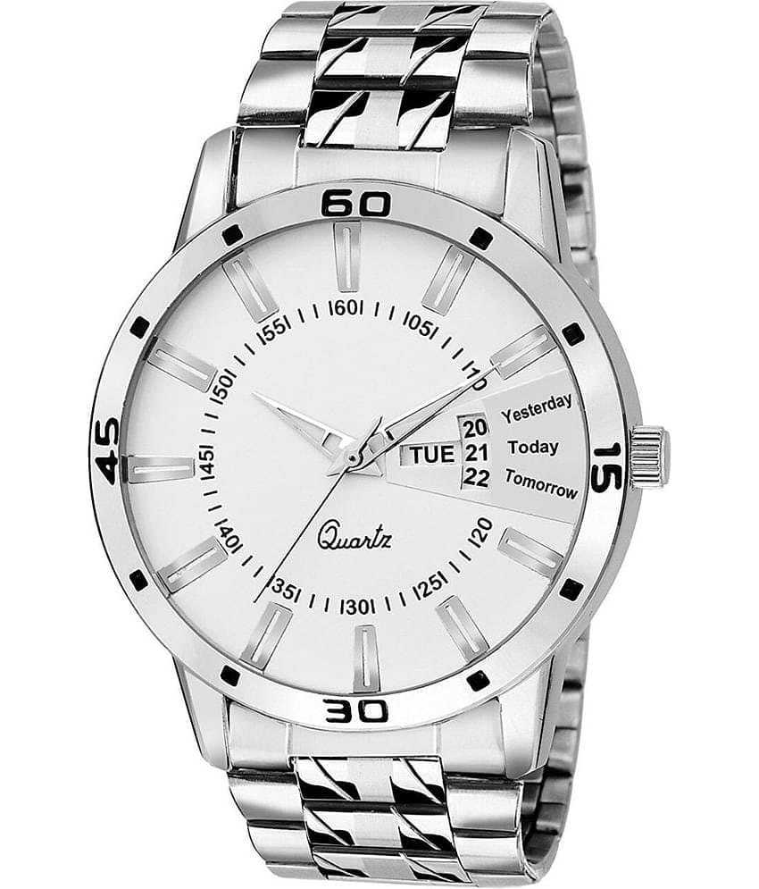 Trex Silver Stainless Steel Analog Men's Watch