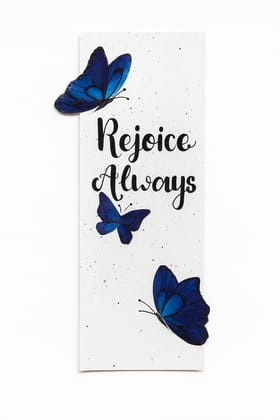 Wings of Joy Handmade Bookmark
