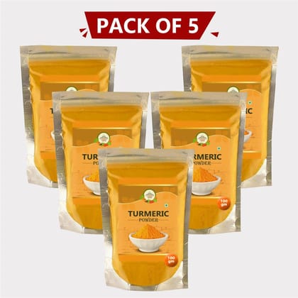 Turmeric Powder (Haldi) 100 gm Pack of 5