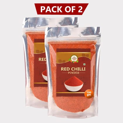 Red Chilli Powder (100 gm) Pack of 2