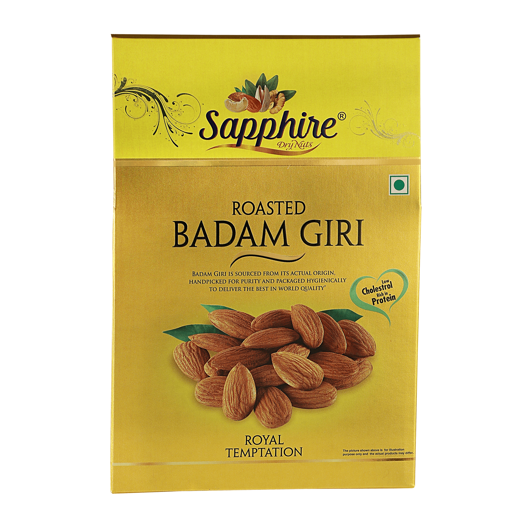 Sapphire Dry Nuts Roasted Badam Giri 250gm