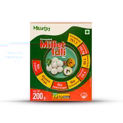 Milletsy Millet Idli Instant Mix (Fermented)
