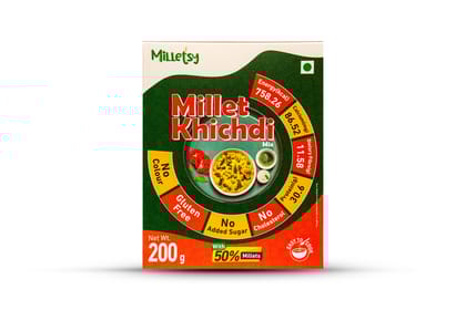 Milletsy Millet Khichdi Instant Mix (Activated)