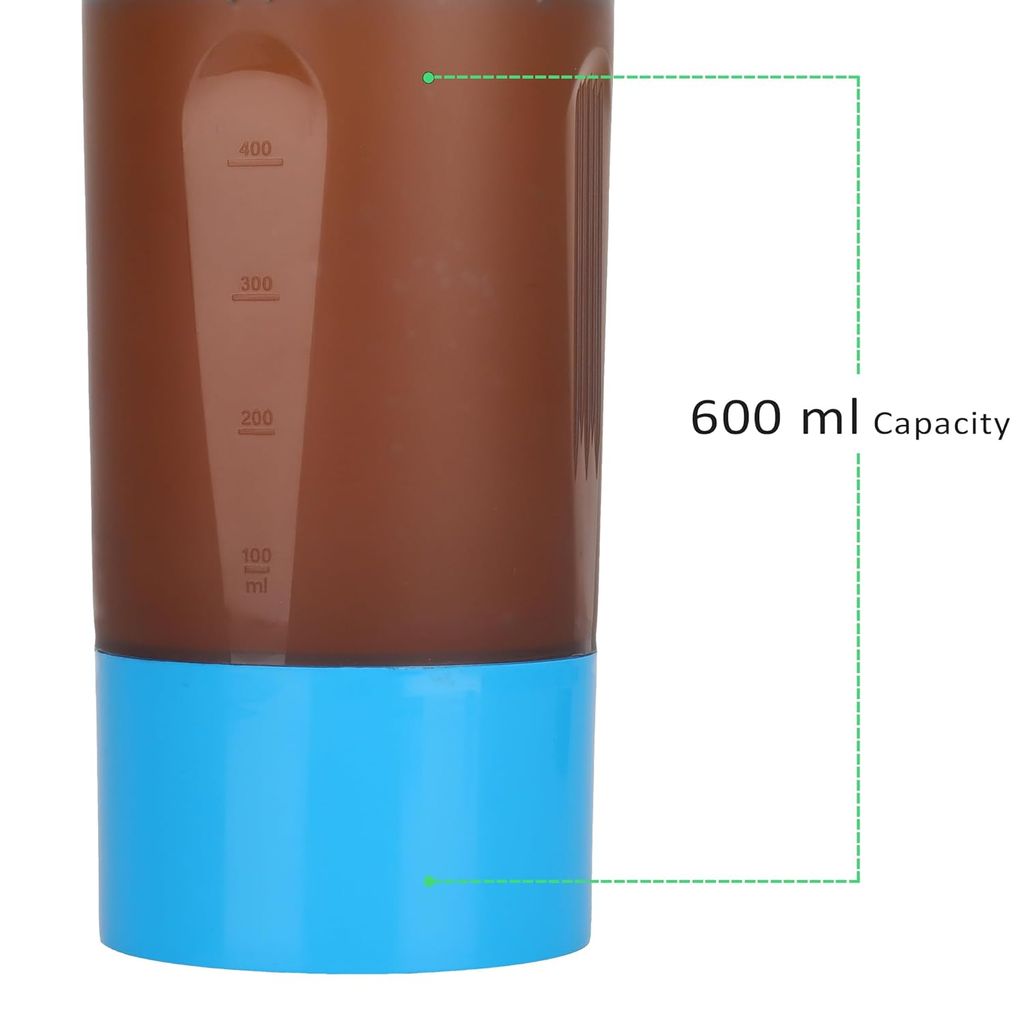 JAYPEE Plus Plastic Nitro Shaker and Wire Blending Ball , 600ml