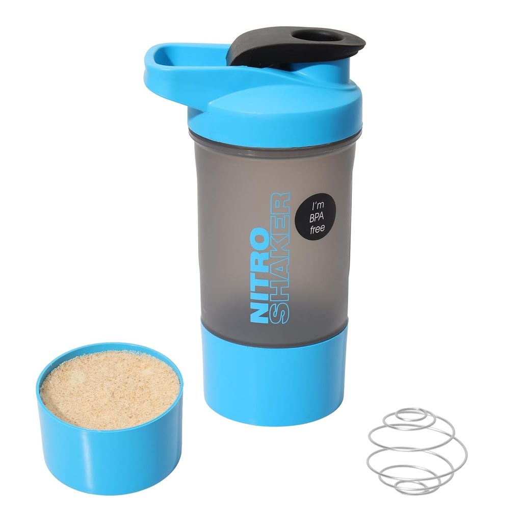 JAYPEE Plus Plastic Nitro Shaker and Wire Blending Ball , 600ml