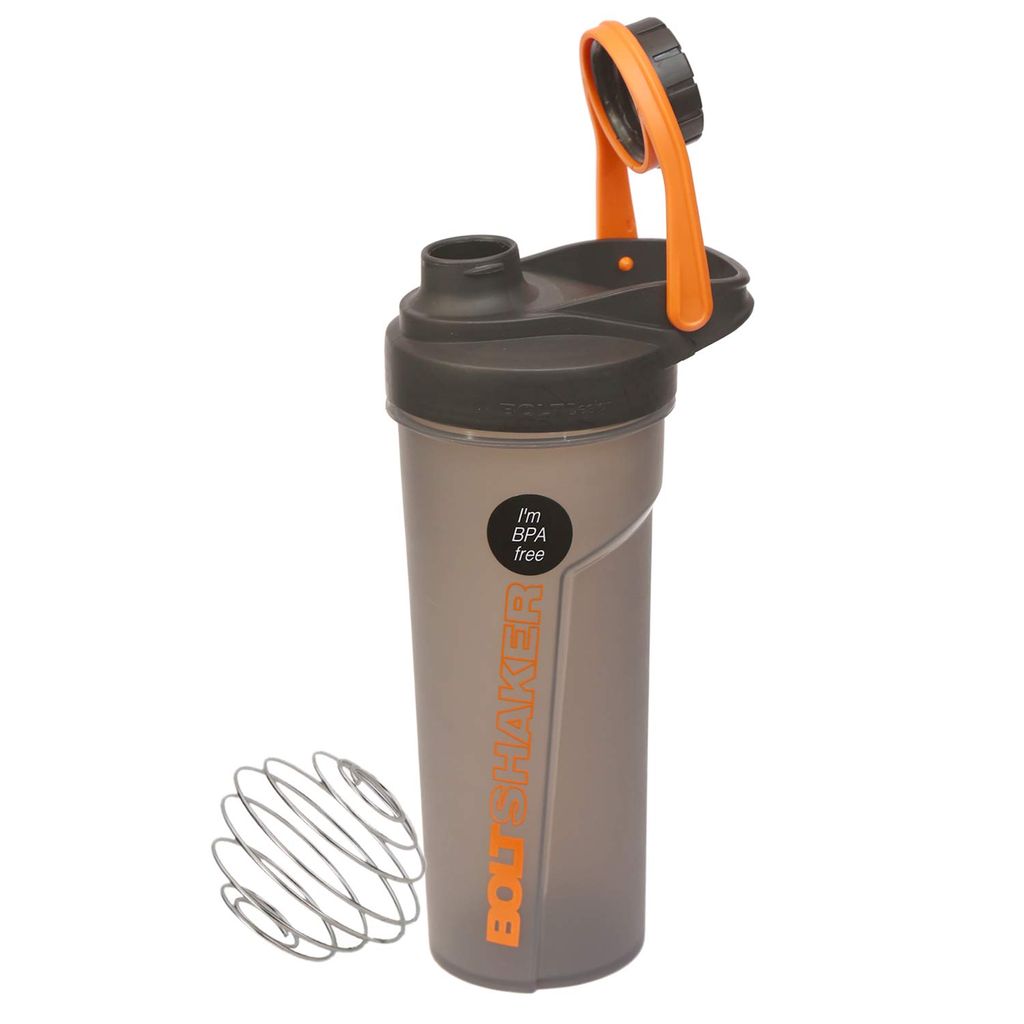 Jaypee Plus Bolt Gym Shaker Bottle with Blending Ball for Protein Shake| protein shaker men & Women Shaker bottles |BPA-Free 700 ml
