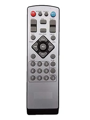 EHOP Compatible Remote Control for INTEX FM USD SD AUX Home Theater System-Please Match Your Old Remote This one.
